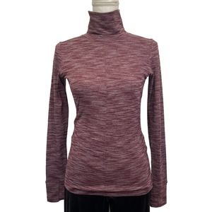 LULULEMON &Go Long Sleeve Open Back Turtleneck